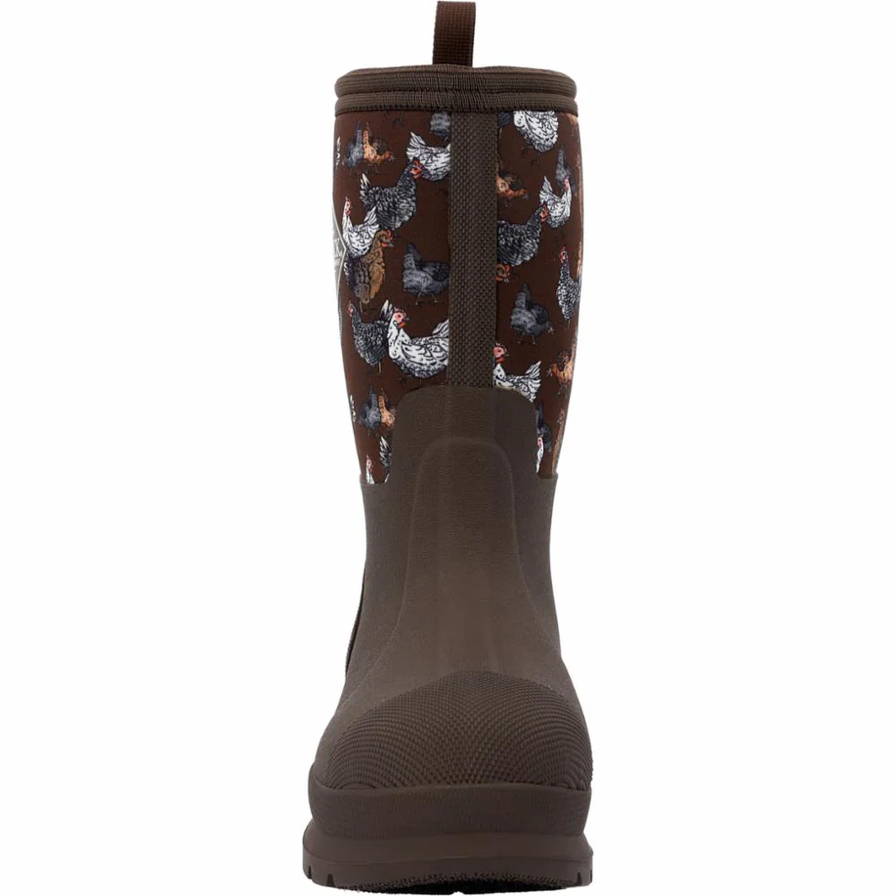 Muck Footwear Kids CHORE CLASSIC LILBIG DARKBROWN/CHICKENPRINT - Image 6