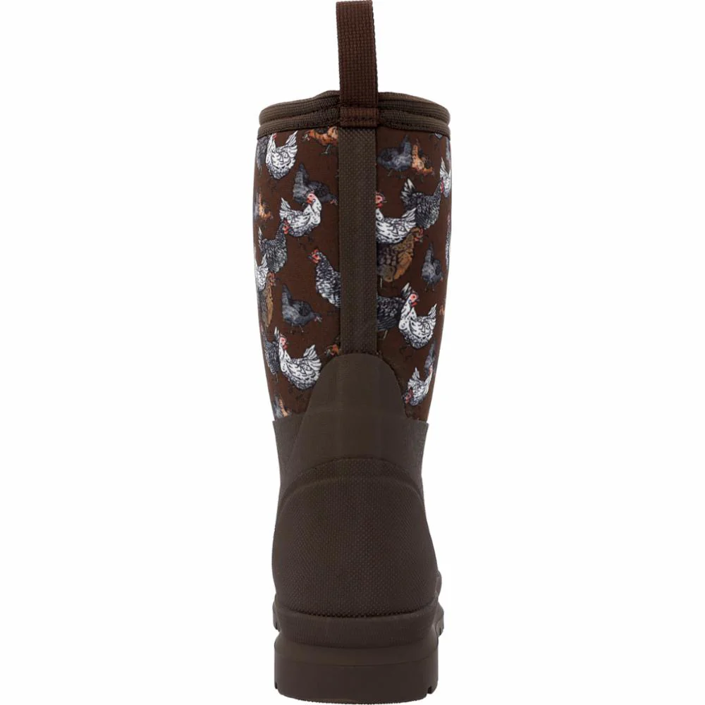 Muck Footwear Kids CHORE CLASSIC LILBIG DARKBROWN/CHICKENPRINT - Image 7