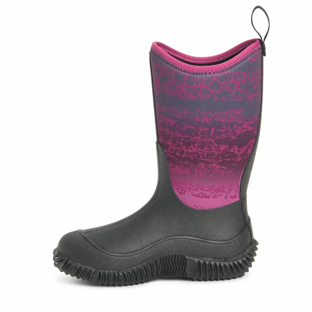 Muck Footwear Kids HALE LILBIG BLACK/MAGENTADIGITERRAINFADE - Image 4