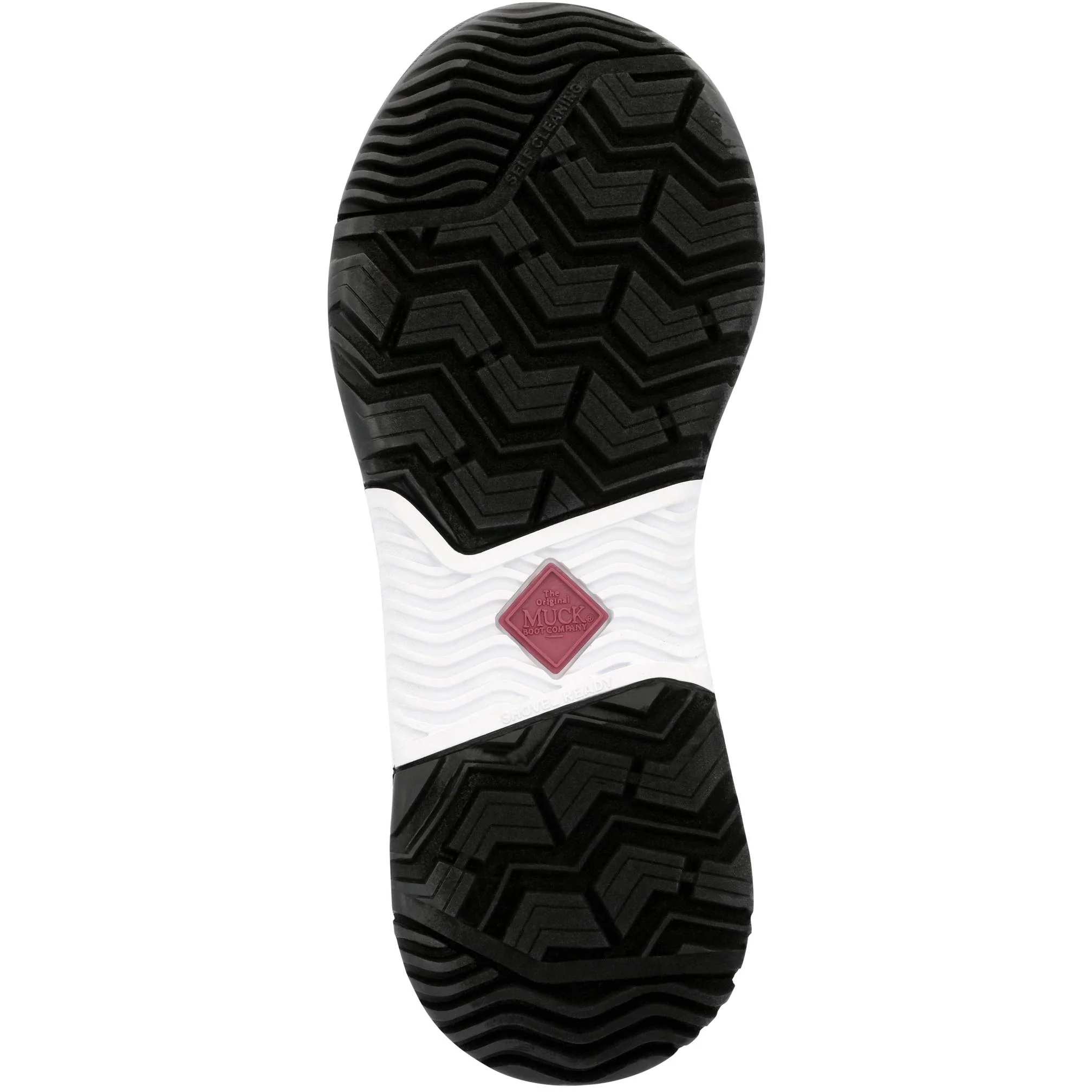 Muck Footwear Kids LITTLE KIDS OUTSCAPE OUTDOOR BOOT LITTLE MAROON/BLACK/WHITE - Image 4