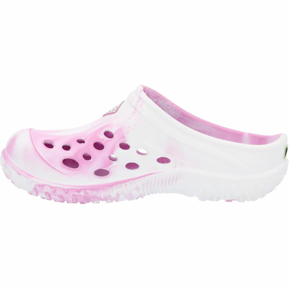 Muck Footwear Kids MUCKSTER LITE CLOG LITTLE PINK/WHITESWIRL - Image 4
