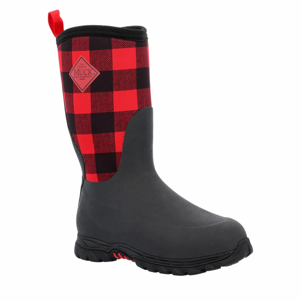 Muck Footwear Kids RUGGED II BLACK/PLAID - Image 3