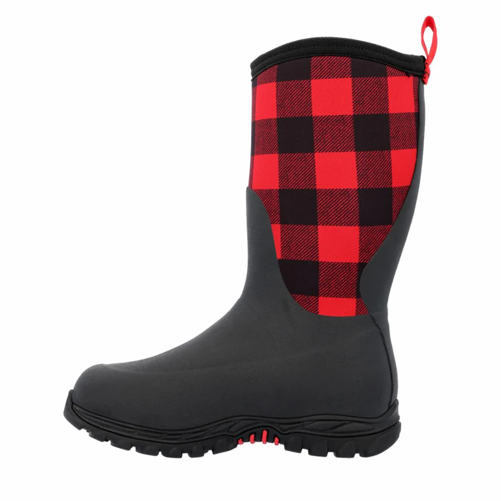 Muck Footwear Kids RUGGED II BLACK/PLAID - Image 4