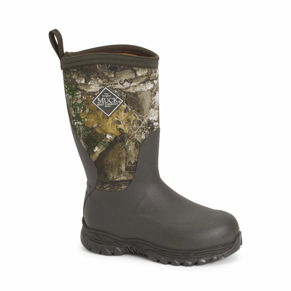 Muck Footwear Kids RUGGED II BROWN/REALTREEEDGE - Image 2