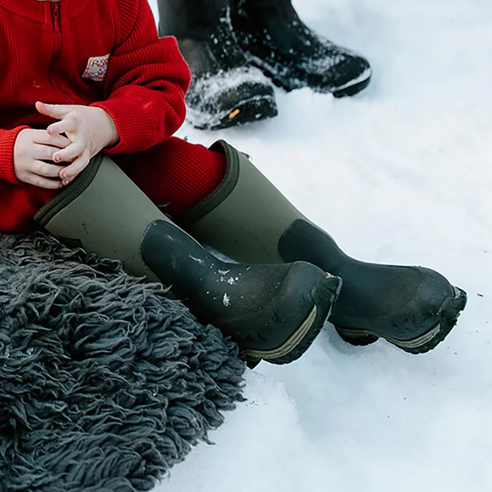 Muck Footwear Kids RUGGED II LILBIG GREEN - Image 2