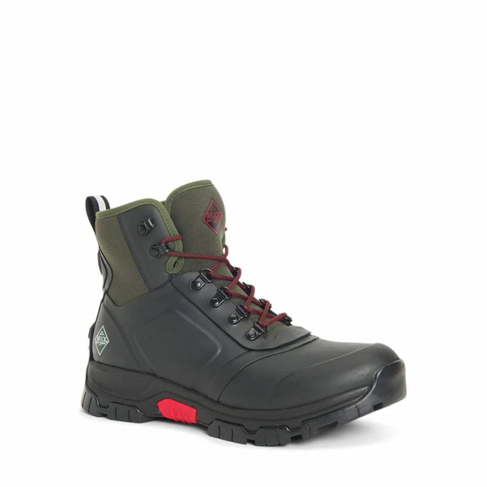 Muck Footwear Men APEX LACE UP BLACK - Image 3