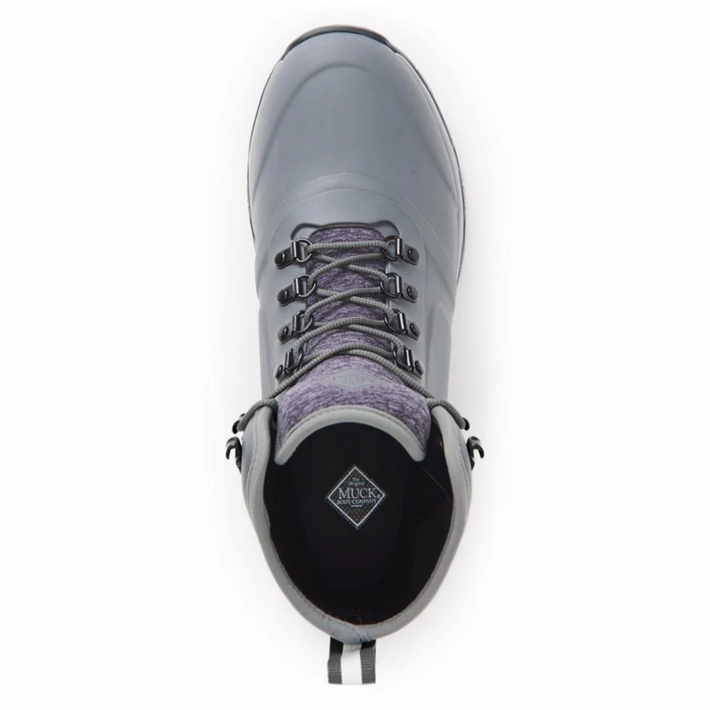 Muck Footwear Men APEX LACE UP GREY - Image 6