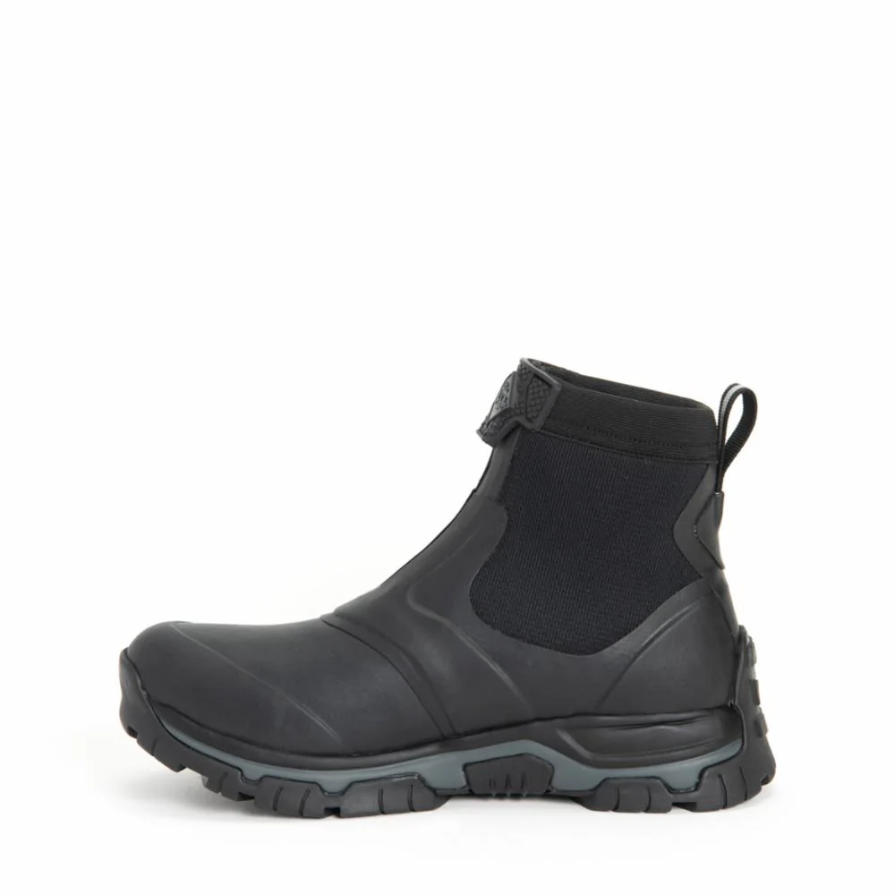 Muck Footwear Men APEX MID ZIP BLACK/DARKSHADOW - Image 4