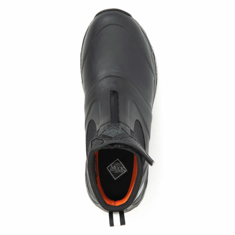Muck Footwear Men APEX MID ZIP BLACK/DARKSHADOW - Image 6