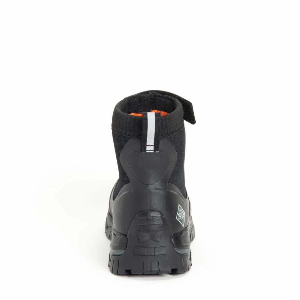 Muck Footwear Men APEX MID ZIP BLACK/DARKSHADOW - Image 8