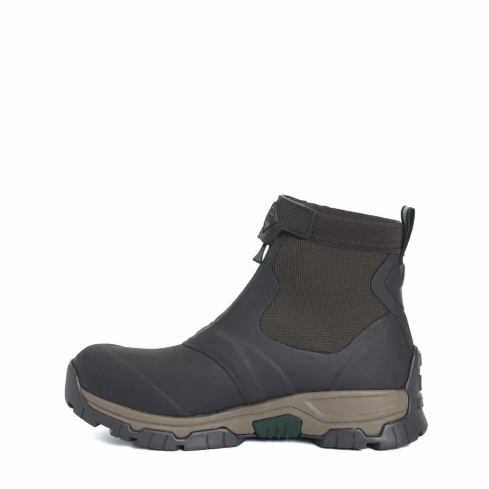 Muck Footwear Men APEX MID ZIP BLACK/GREY - Image 3