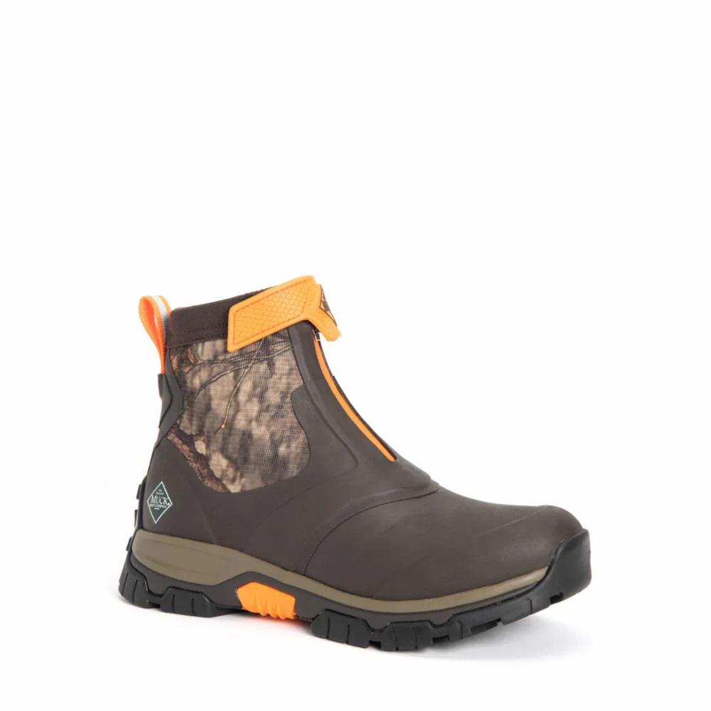 Muck Footwear Men APEX MID ZIP BROWN/MOSSYOAKBREAKUPCOUNTRY - Image 3