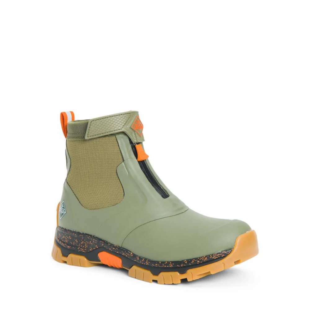Muck Footwear Men APEX MID ZIP OLIVE - Image 3