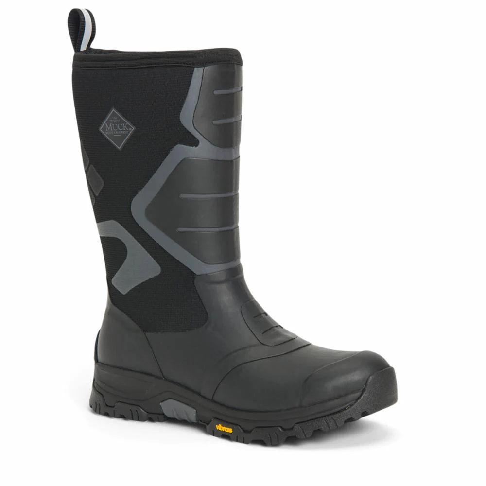 Muck Footwear Men APEX PRO VIBRAM ARCTIC GRIP ALL TERRAIN BLACK - Image 3