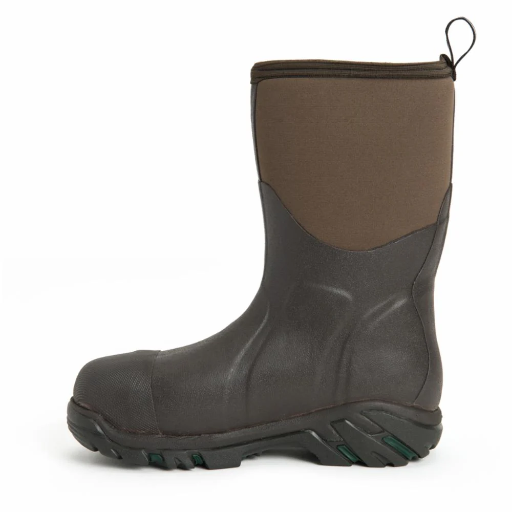 Muck Footwear Men ARCTIC PRO STEEL TOE MID CSA BROWN - Image 4