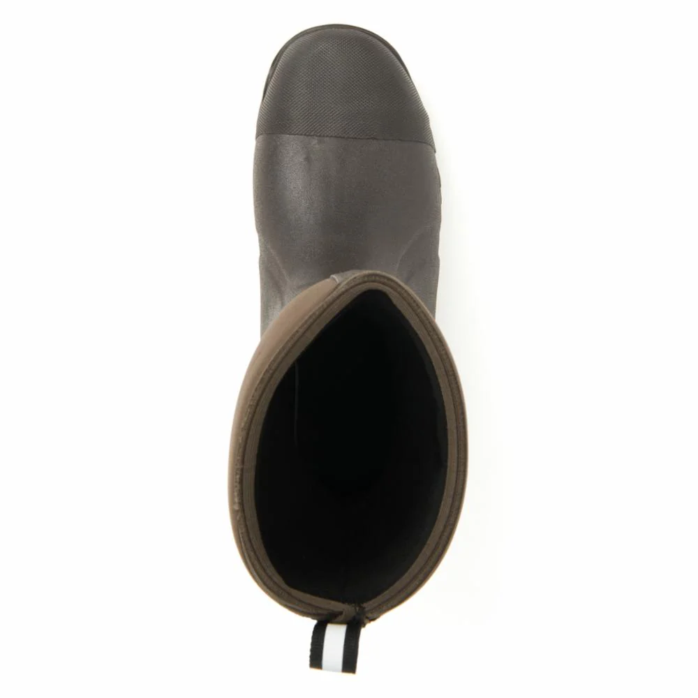 Muck Footwear Men ARCTIC PRO STEEL TOE MID CSA BROWN - Image 6