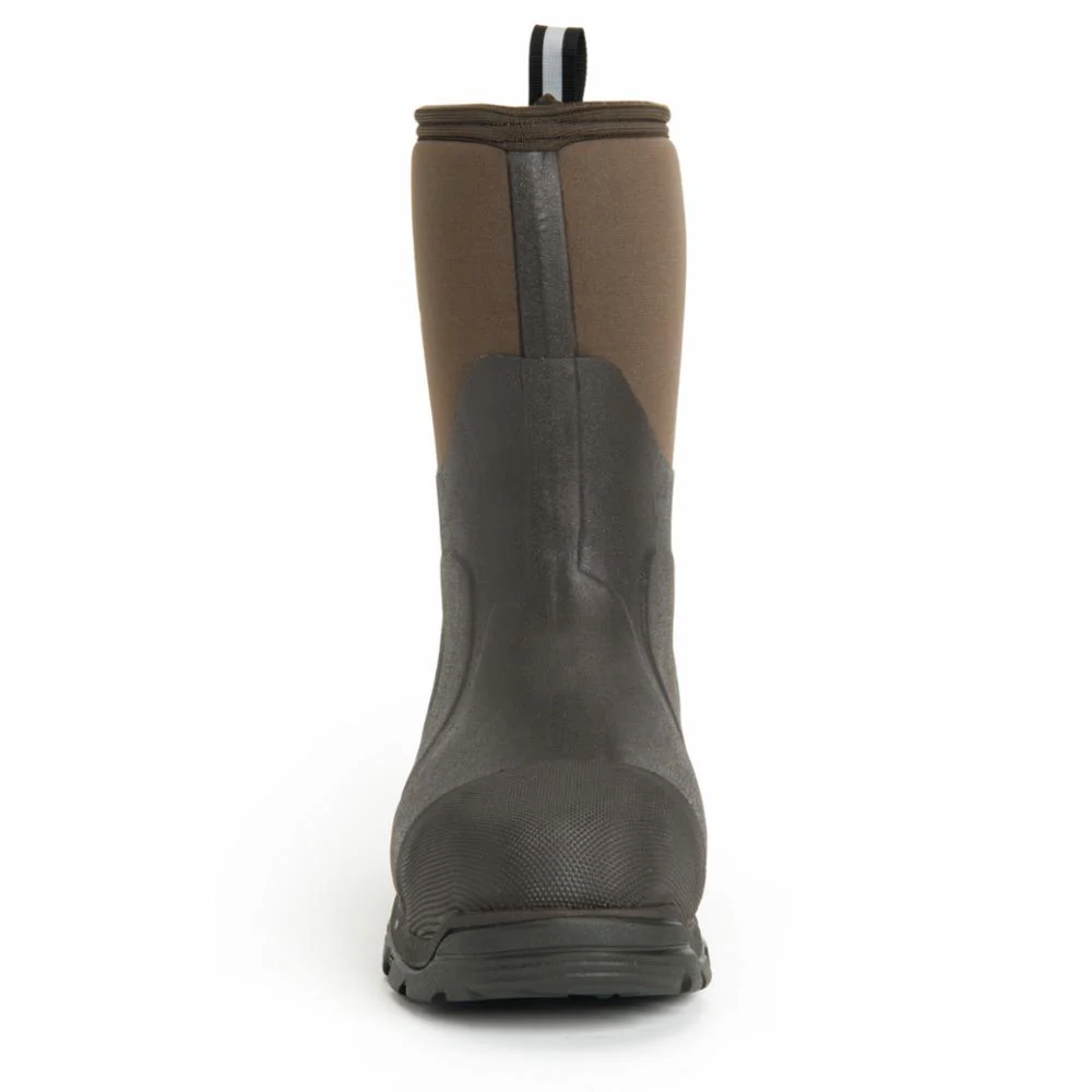 Muck Footwear Men ARCTIC PRO STEEL TOE MID CSA BROWN - Image 7