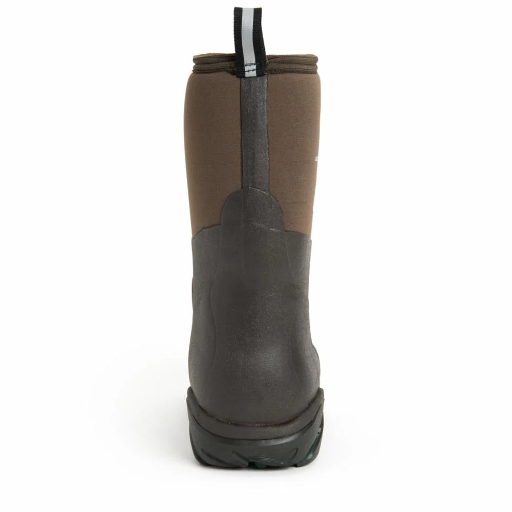 Muck Footwear Men ARCTIC PRO STEEL TOE MID CSA BROWN - Image 8