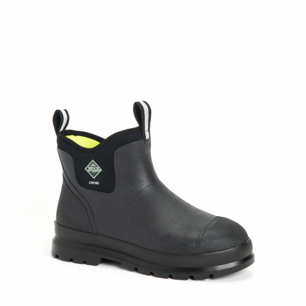 Muck Footwear Men CHORE CLASSIC CHELSEA BLACK - Image 3