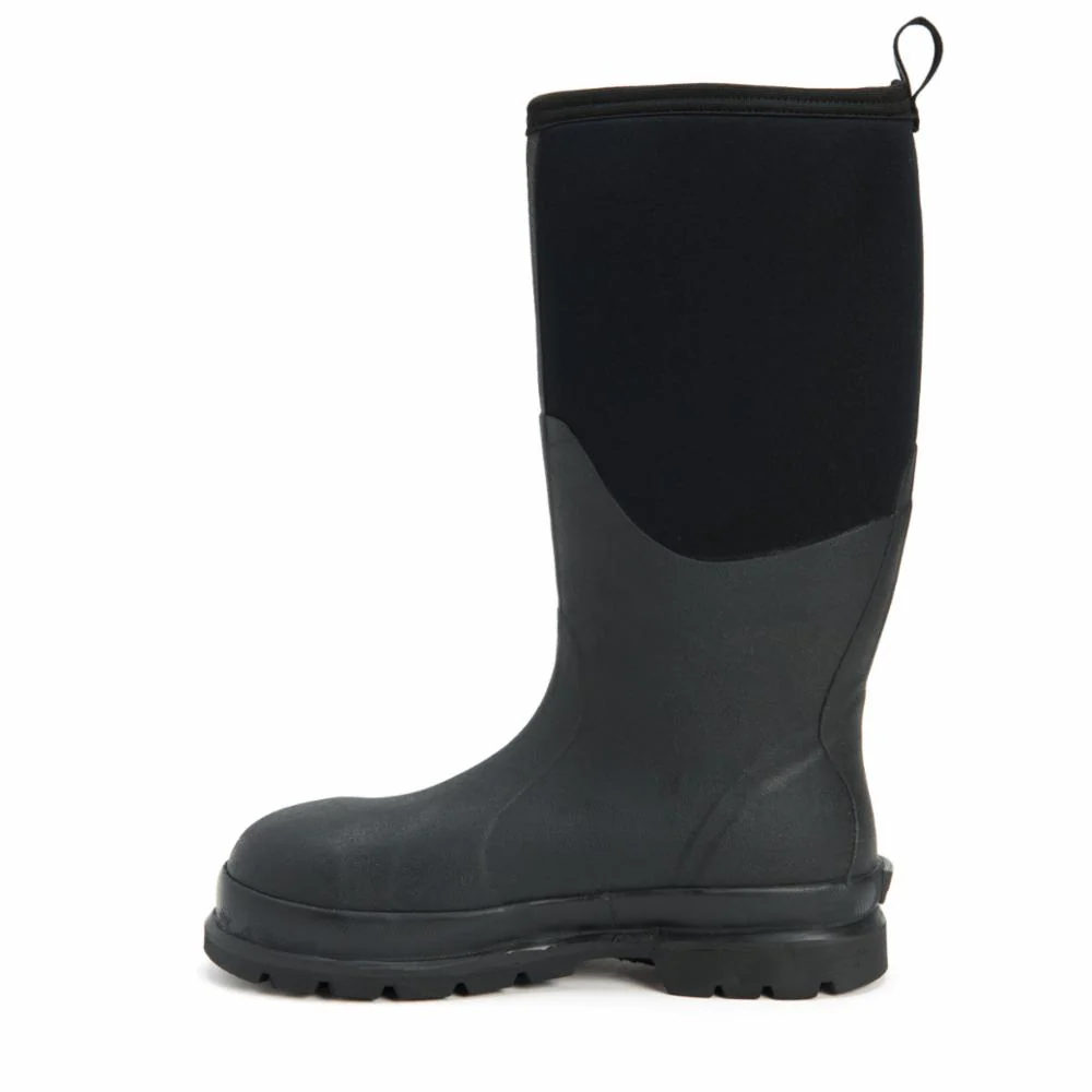 Muck Footwear Men CHORE CLASSIC STEEL TOE FLEECE CSA BLACK - Image 4