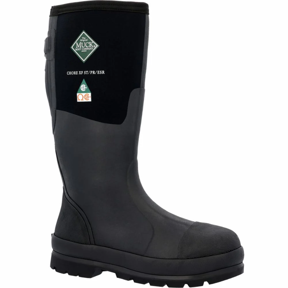 Muck Footwear Men CHORE CLASSIC STEEL TOE XF CSA BLACK - Image 3