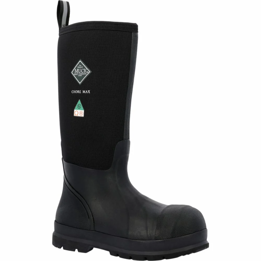 Muck Footwear Men CHORE MAX COMP TOE CSA BLACK - Image 3