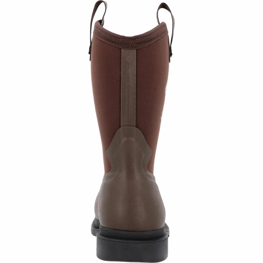 Muck Footwear Men CHORE WESTERN 12 PULL-ON DARK BROWN - Image 8