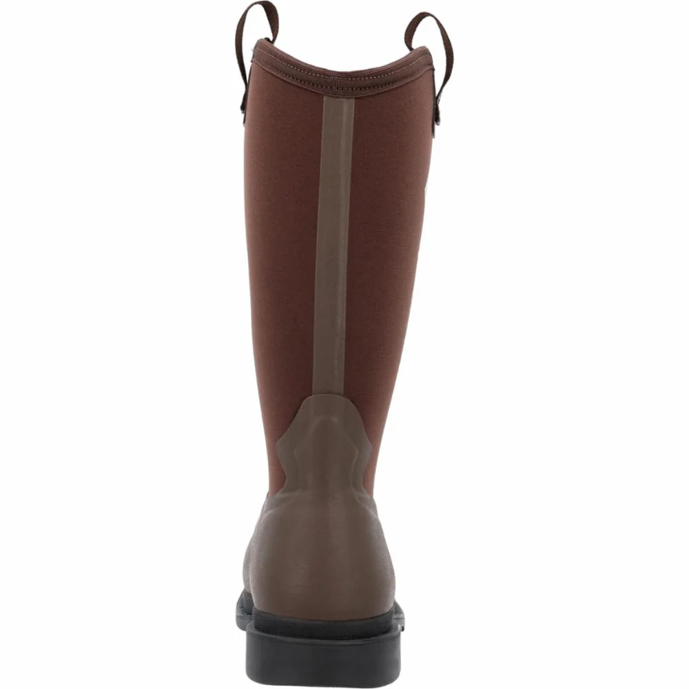 Muck Footwear Men CHORE WESTERN 15 PULL-ON DARK BROWN - Image 8