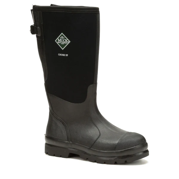 Muck Footwear Men CHORE WIDE CALF BLACK - Image 3