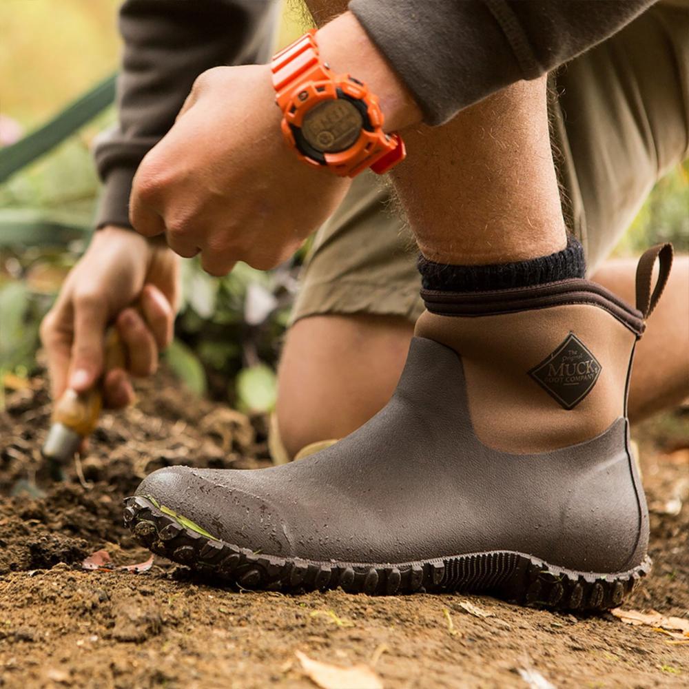 Muck Footwear Men MUCKSTER II ANKLE BARK/OTTER - Image 2