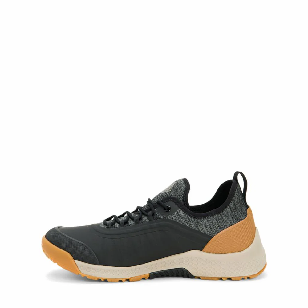 Muck Footwear Men OUTSCAPE LACE UP BLACK/TAN - Image 4