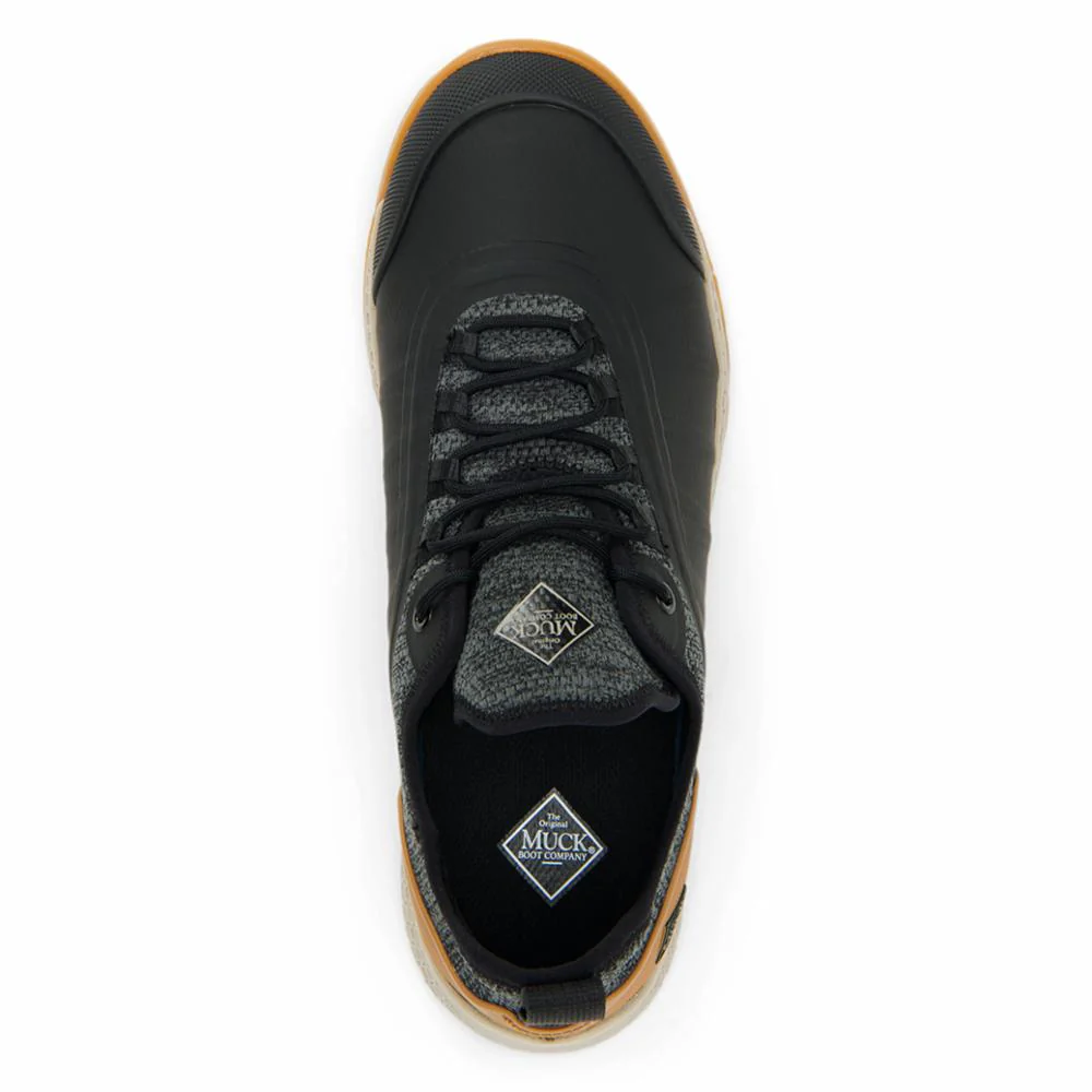 Muck Footwear Men OUTSCAPE LACE UP BLACK/TAN - Image 6