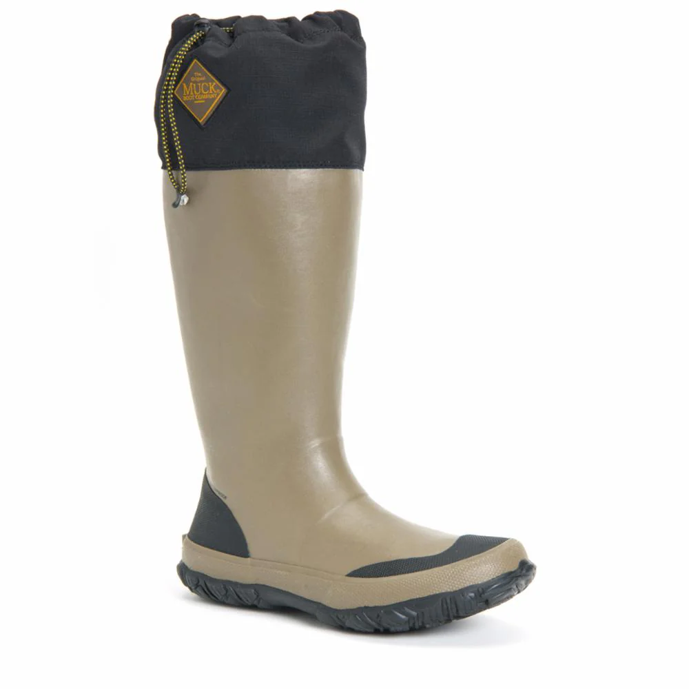 Muck Footwear Men UNISEX FORAGER TALL BLACK/TAN - Image 3