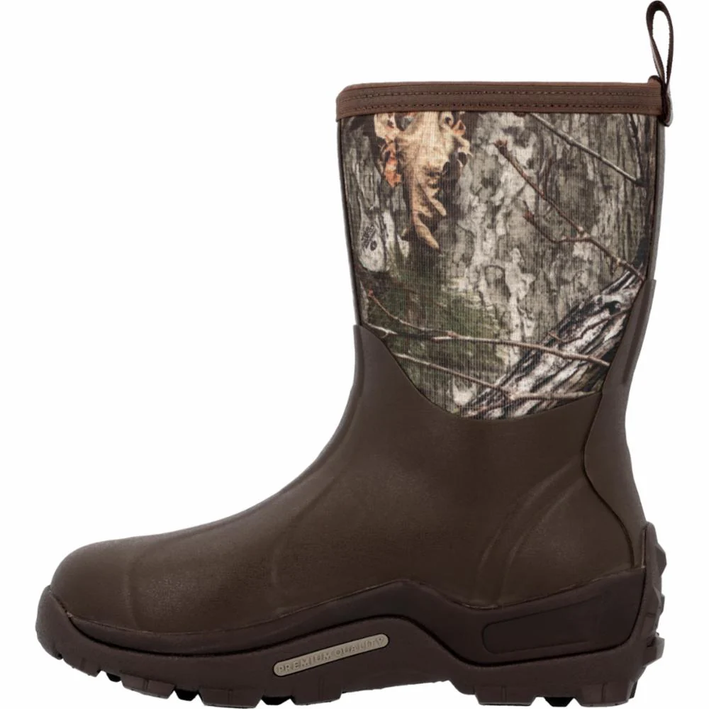 Muck Footwear Men WETLAND MID BROWN/MOSSY OAK COUNTRY DNA - Image 3
