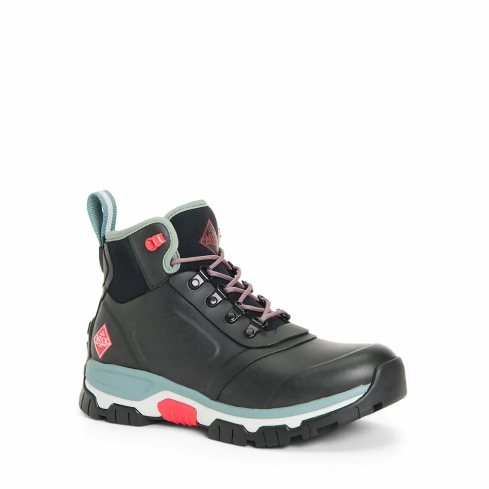 Muck Footwear Women APEX LACE UP BLACK - Image 3