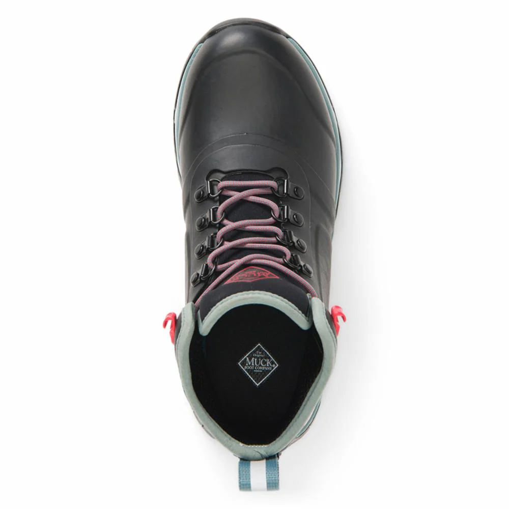 Muck Footwear Women APEX LACE UP BLACK - Image 6