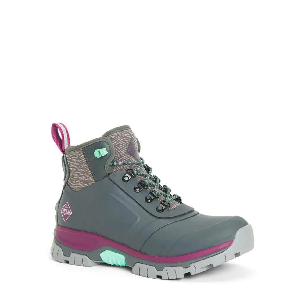 Muck Footwear Women APEX LACE UP DARKSHADOW - Image 3