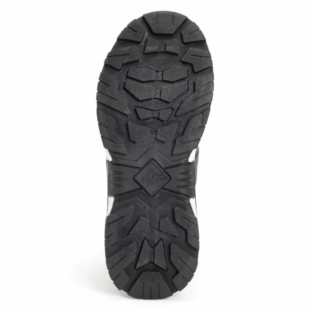 Muck Footwear Women APEX MID ZIP BLACK/WHITE - Image 5