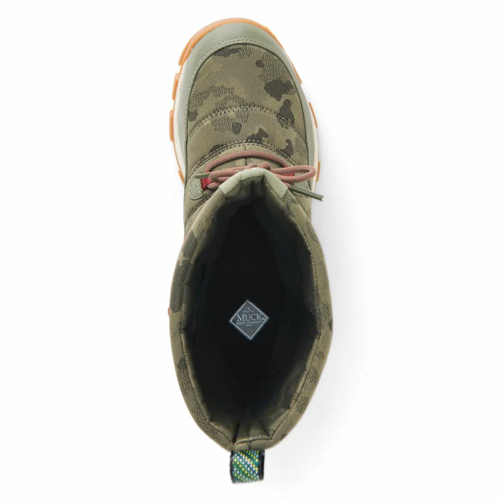 Muck Footwear Women ARCTIC ICE VIBRAM ARCTIC GRIP ALL TERRAIN OLIVE/CAMO - Image 6