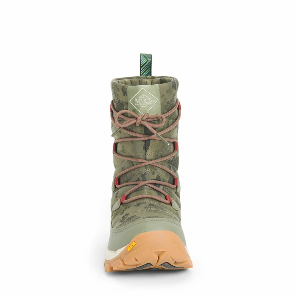 Muck Footwear Women ARCTIC ICE VIBRAM ARCTIC GRIP ALL TERRAIN OLIVE/CAMO - Image 7
