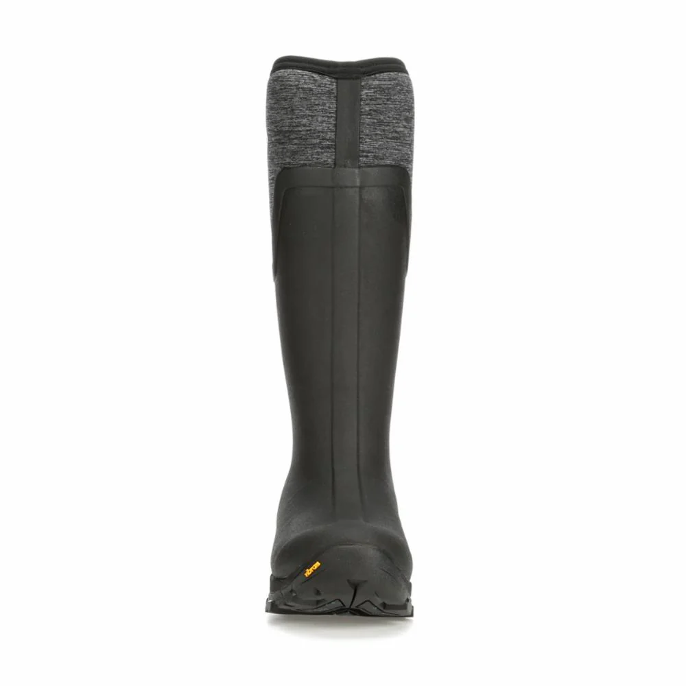 Muck Footwear Women ARCTIC ICE VIBRAM ARCTIC GRIP ALL TERRAIN TALL BLACK/JERSEYHEATHER - Image 7