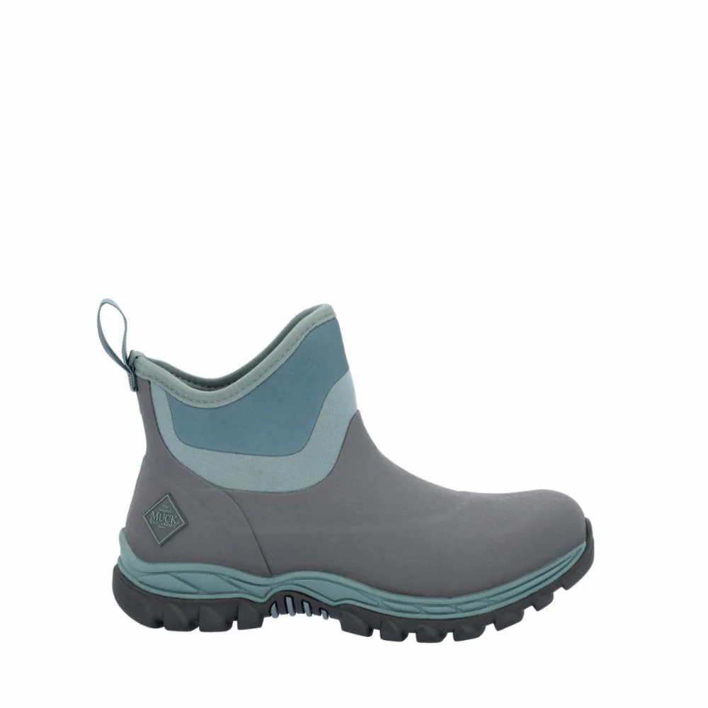 Muck Footwear Women ARCTIC SPORT II ANKLE GREY/TROOPERBLUE