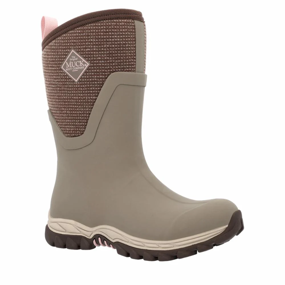 Muck Footwear Women ARCTIC SPORT II MID WALNUT/CHOCOLATEBROWNWOVEN - Image 3