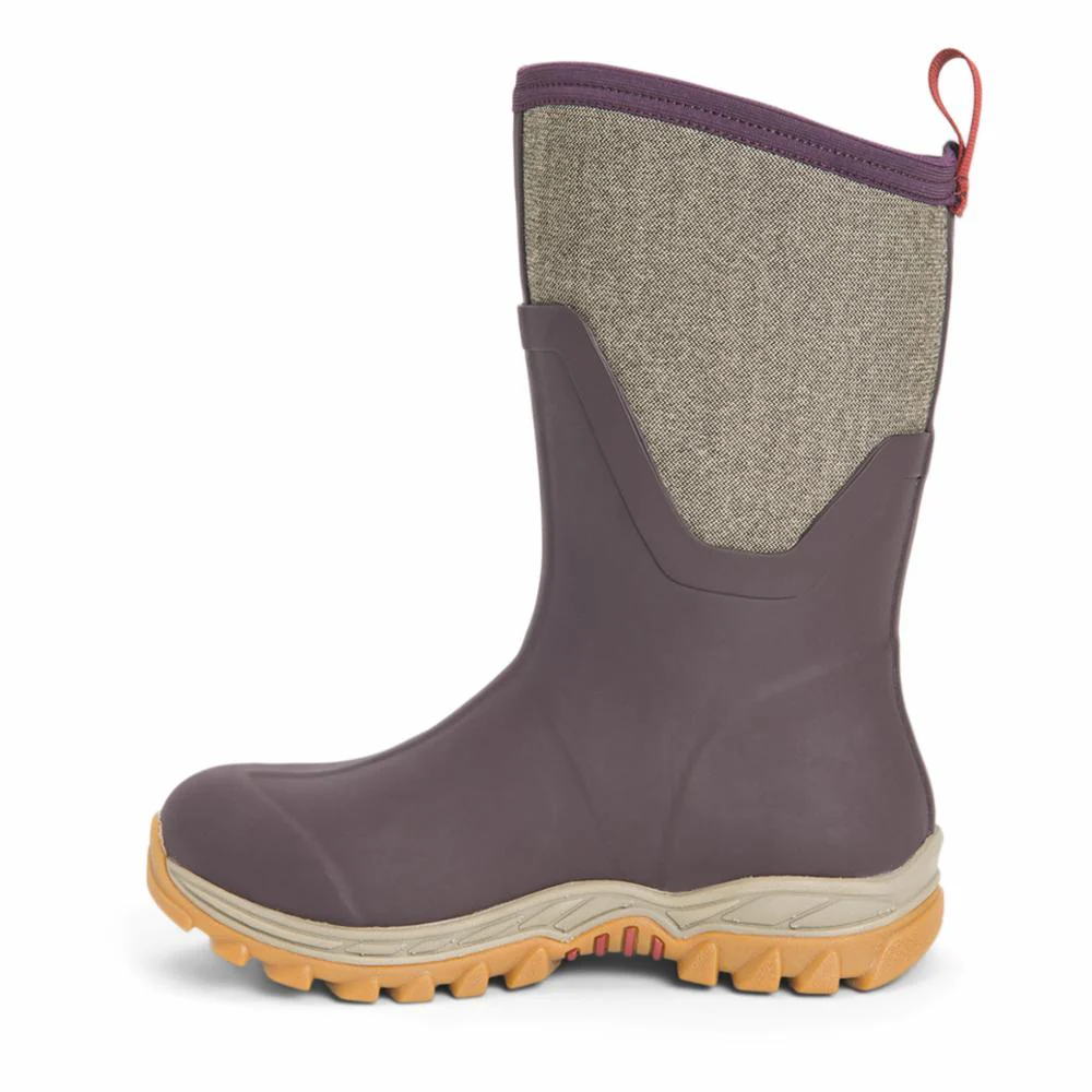 Muck Footwear Women ARCTIC SPORT II MID WINETASTING/HERRINGBONE - Image 4