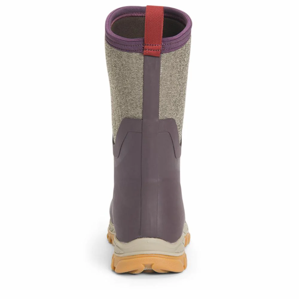 Muck Footwear Women ARCTIC SPORT II MID WINETASTING/HERRINGBONE - Image 8