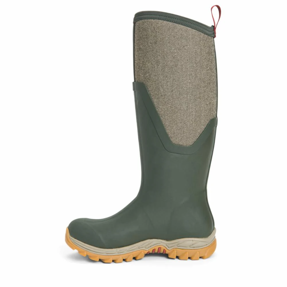 Muck Footwear Women ARCTIC SPORT II TALL DKOLIVE/HERRINGBONE - Image 4