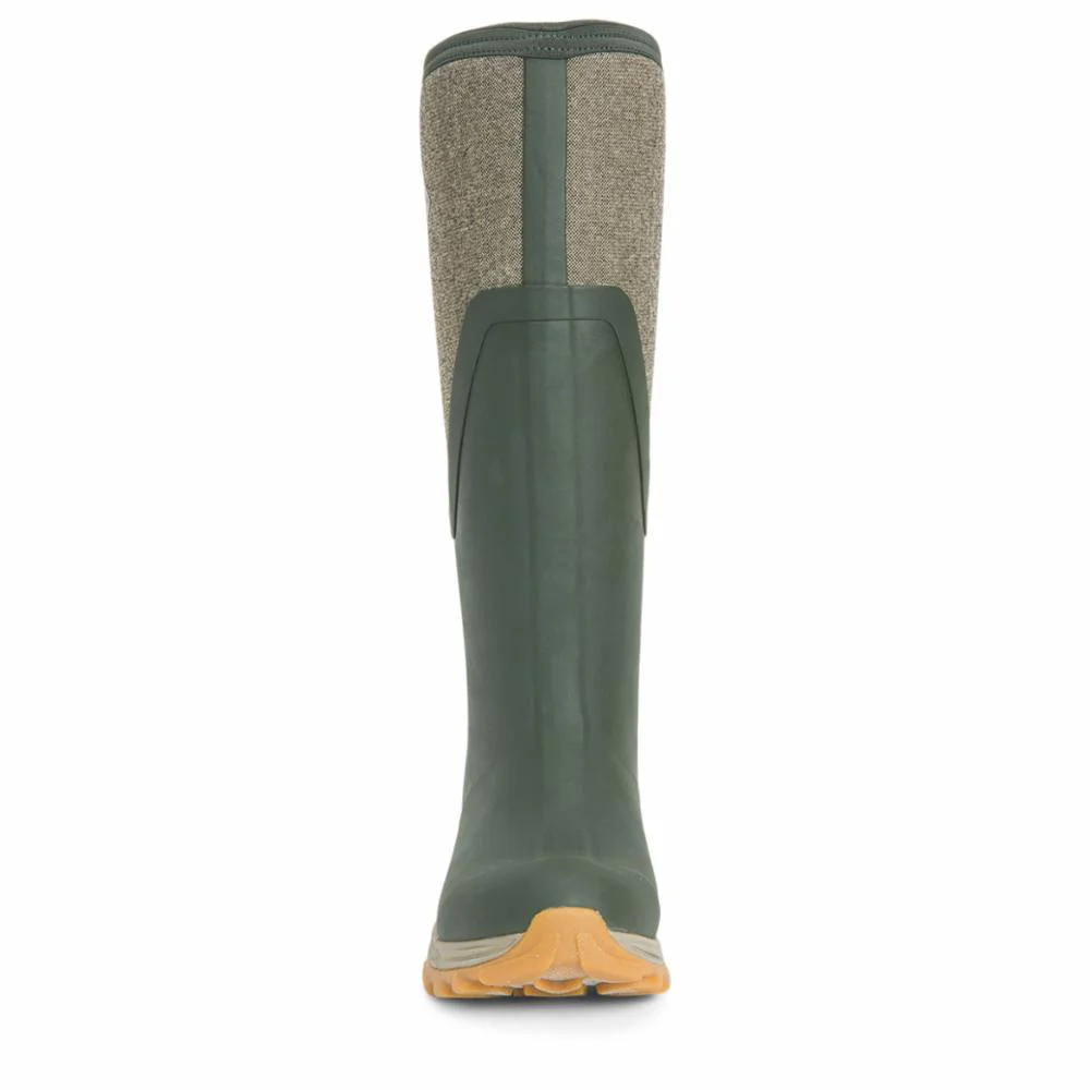 Muck Footwear Women ARCTIC SPORT II TALL DKOLIVE/HERRINGBONE - Image 7