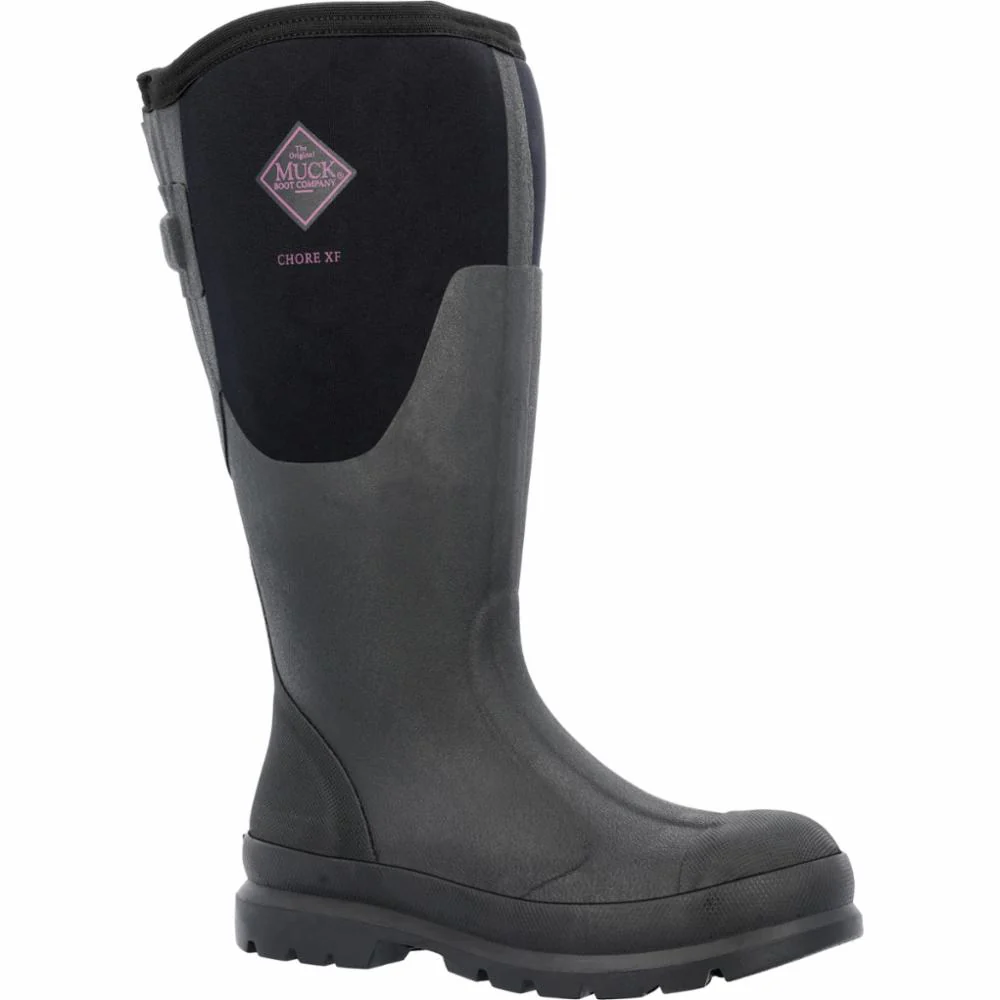 Muck Footwear Women CHORE WIDE CALF BLACK - Image 3