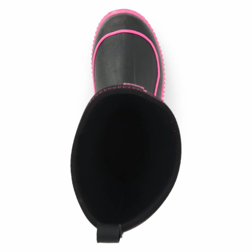 Muck Footwear Women HALE BLACK/HOT PINK - Image 5