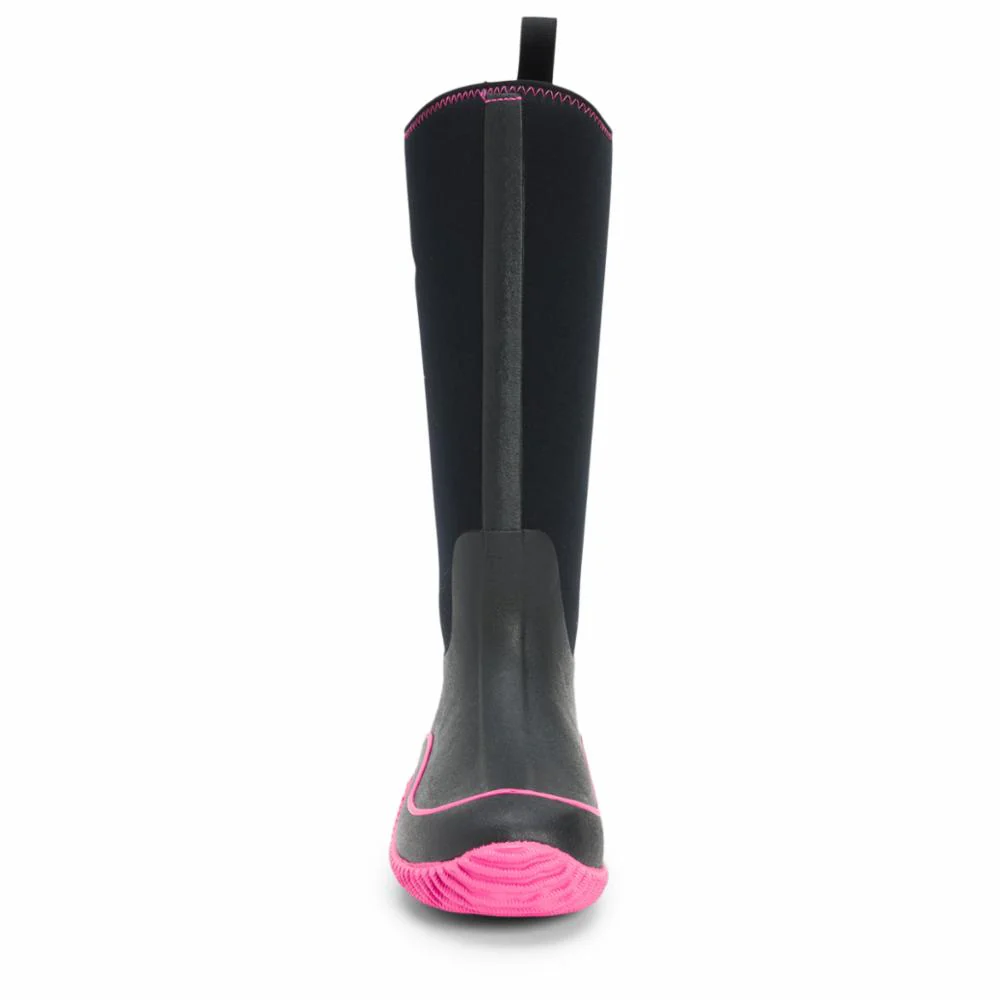 Muck Footwear Women HALE BLACK/HOT PINK - Image 6